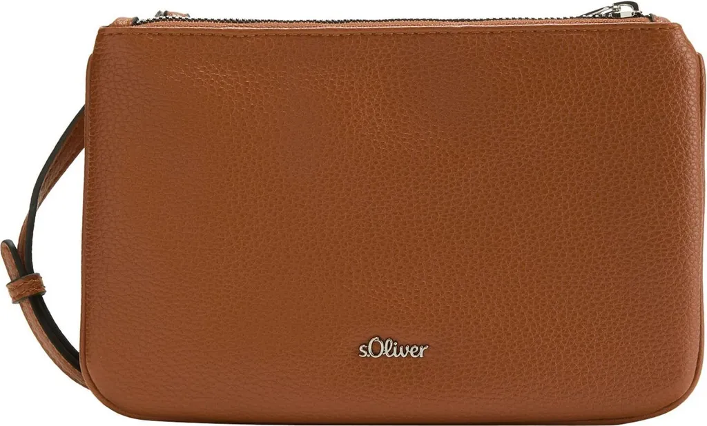 Sac bandoulière marron s.Oliver idéal pour voyage et sorties citadines