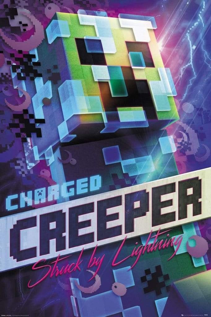 Minecraft - Charged Creeper - Poster Produktbild 