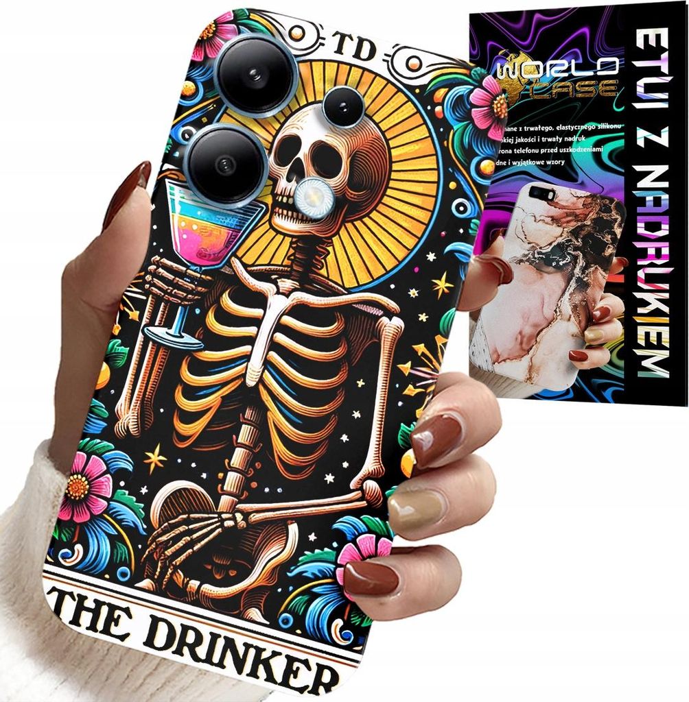 Fall Für Xiaomi Note 13 Pro 5G - Der Trinker Al Wein Trinken Designs Fall