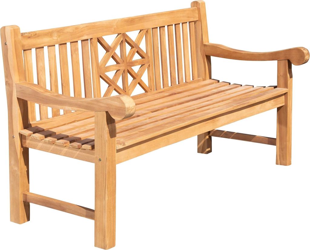 CLP Teakbank Florida teak Größe 180 cm Produktbild 
