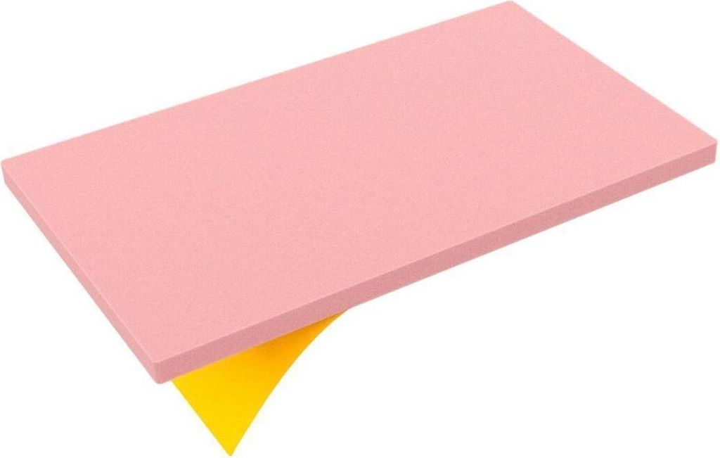 ESD Schaumstoffzuschnitt 250x145x10 mm, selbstklebend