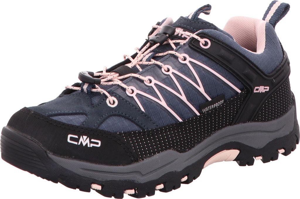CMP Kids Rigel Low Chaussure de randonnée bleue Image du produit 