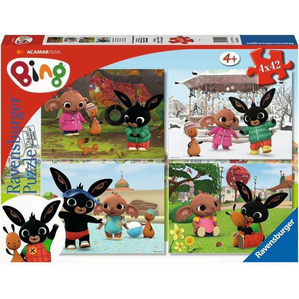 RAVENSBURGER Puzzle Bing 4x42 Teile