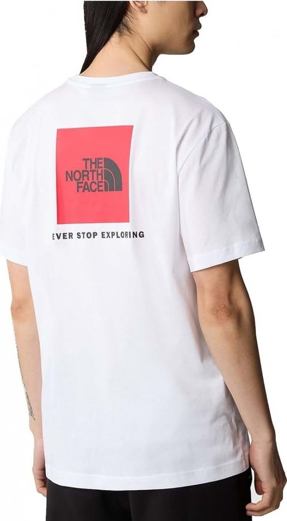 The North Face M S/S Redbox Tee Tnf White Tnf White M