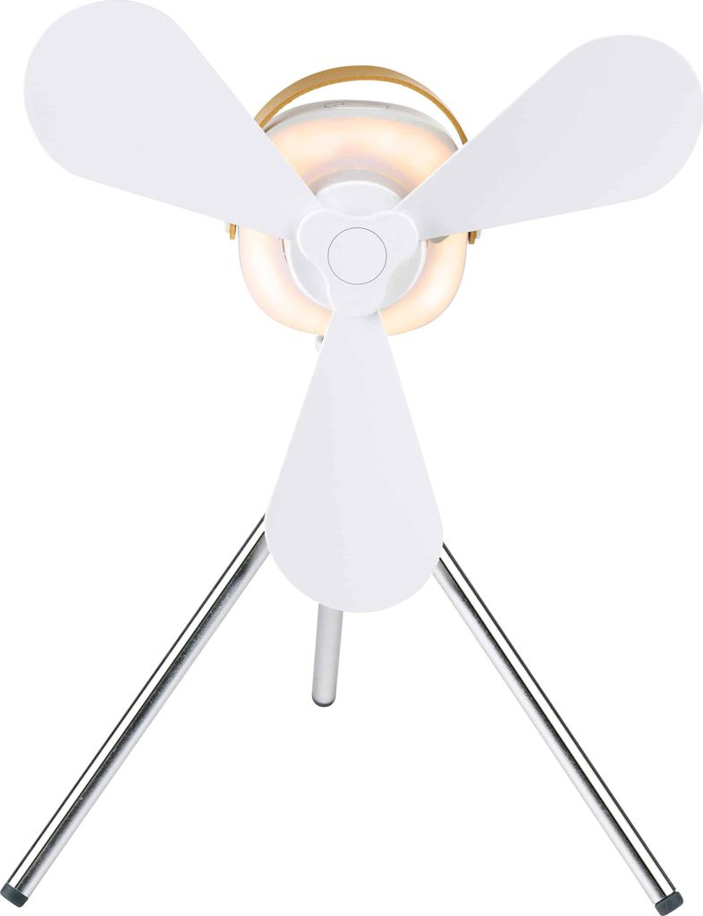 LIFETIME AIR Akku-Tischventilator, inkl. Nachtlicht, USB-C, Produktbild 