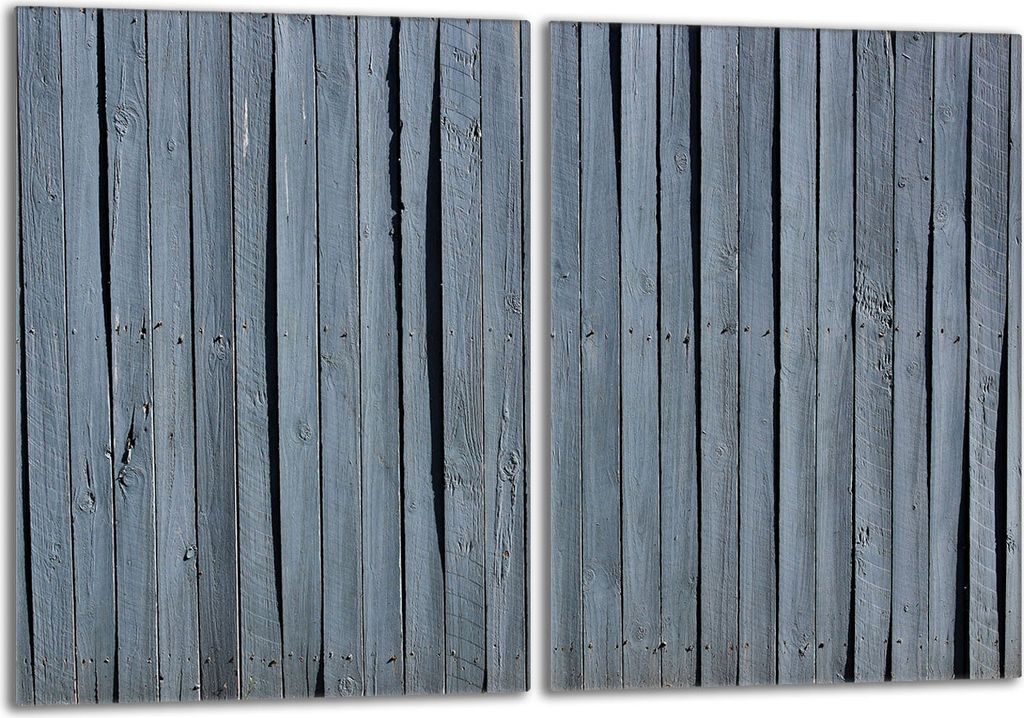 Glasschutzplatte für Herd 2x40x52 Holz