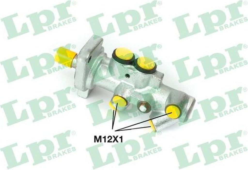 LPR 1371 Hauptbremszylinder OE 1J1614019A kompatibel mit New Beetle, Golf IV, Golf III, Bora, Octavia, Toledo, Leon, TT, A3 8L