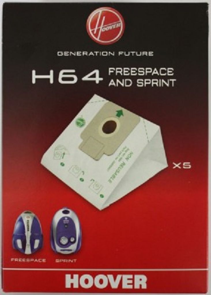 H64 1-60 Staubsaugerbeutel passend Hoover Capture H58 Sprint Flash H63 
