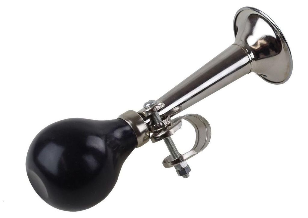 Filmer 41.006 Kinder Hupe / Fahrrad Ballhupe Chrom - silber Produktbild 
