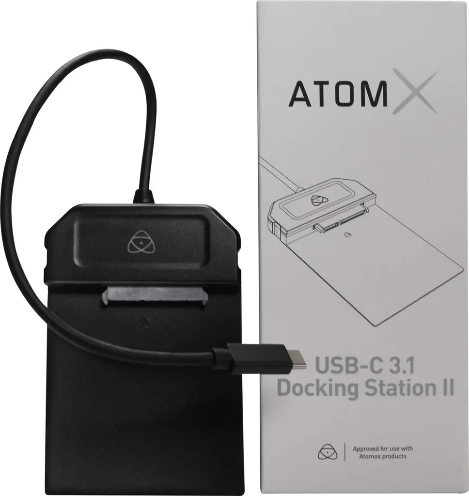 Station d'accueil Atomos USB-C 3.1 idéale pour montage vidéo et backup