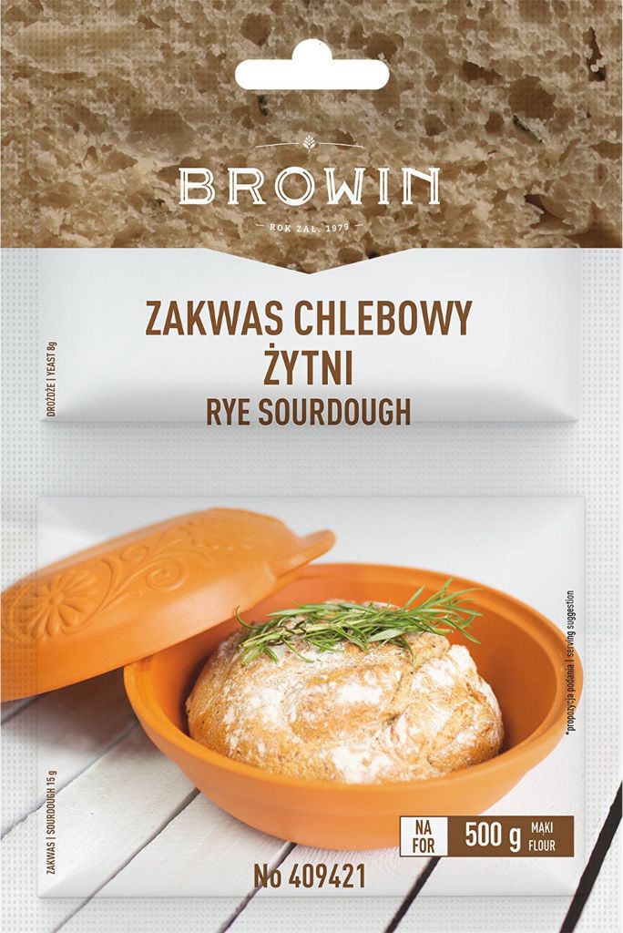 Browin 409421 Roggensauerteig mit Hefe und Malz 23 g Produktbild 