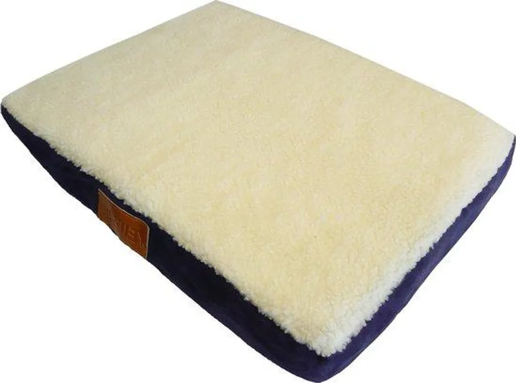 Panier pour chien orthopédique XXL déhoussable en cuir synthétique