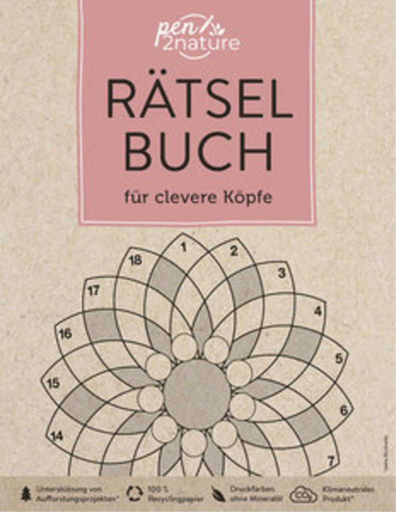 Rätselbuch für clevere Köpfe. Bunter Rätselmix für Obrázok produktu 