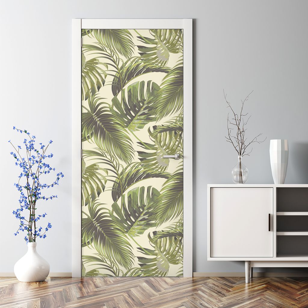 Dekorative Türtapete Türposter selbstklebend Klebefolie Türaufkleber Grunge Mosaik 70 x 200 cm