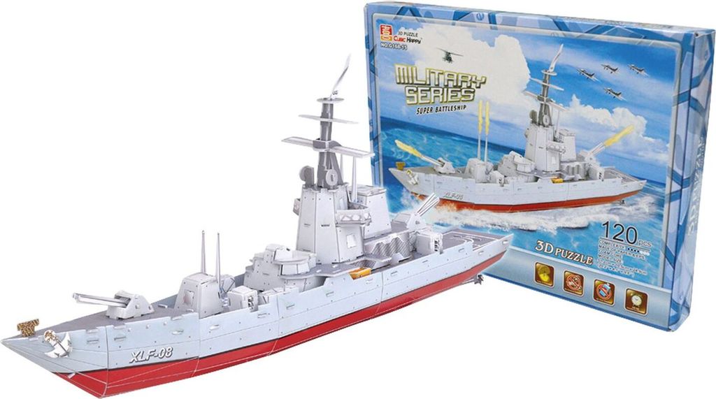 Kleiner Fuß Dreilagen-3D-Schaumstoffpuzzle Friedensschiff Produktbild 
