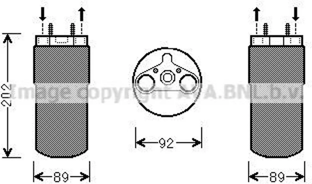 Thermostat PRASCO RTD556 OE 4416936 pour Vivaro et Trafic II