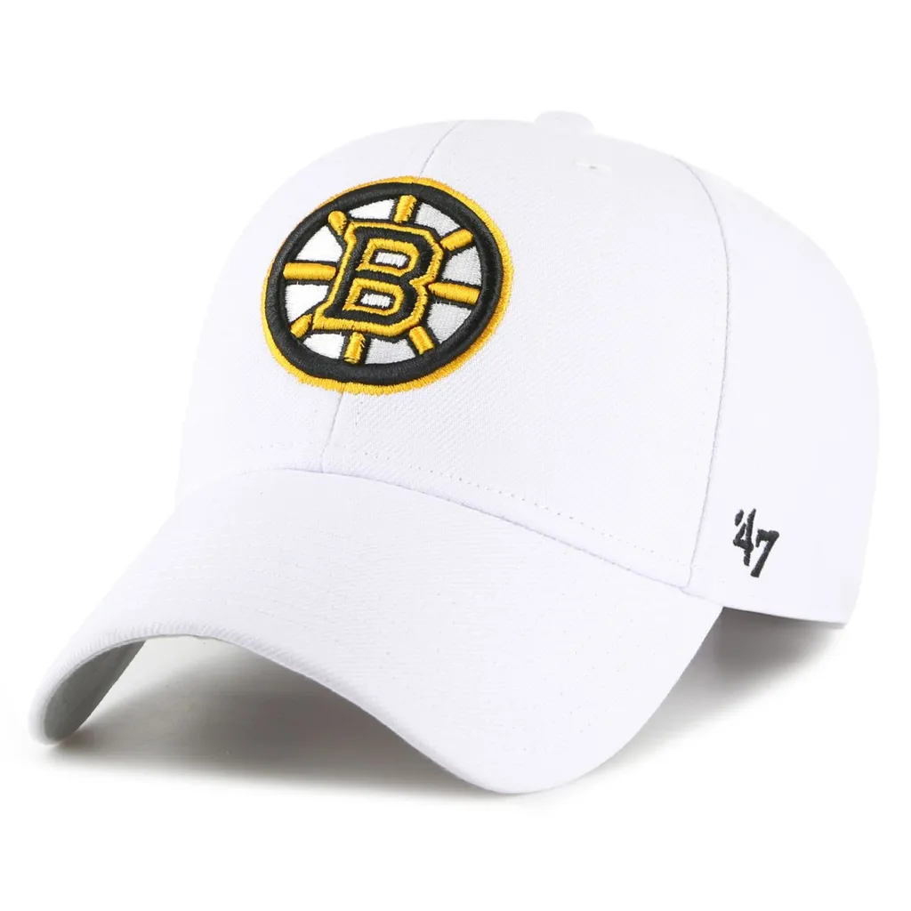 Boston Bruins Cappello Bianco 47 Brand | Passione NHL Regolabile