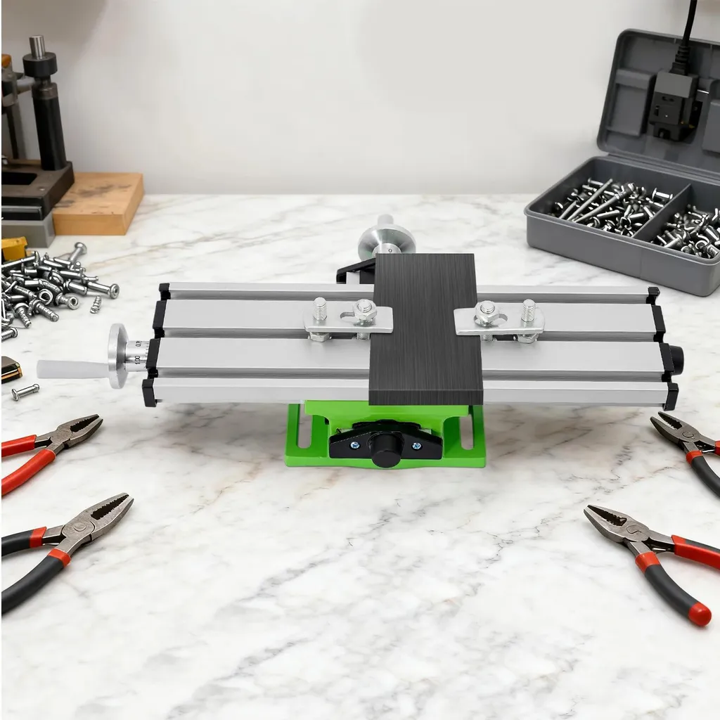 Table de coordination multifonctionnelle pour perceuse à colonne DIY - 8