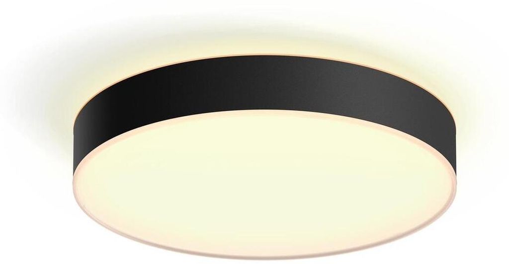 Philips Hue White ambience Enrave Deckenleuchte L schwarz + Produktbild 