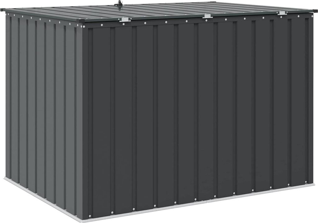 Gartenlagerbox Schwarz 151,5 x 107 x 100 cm Stahl