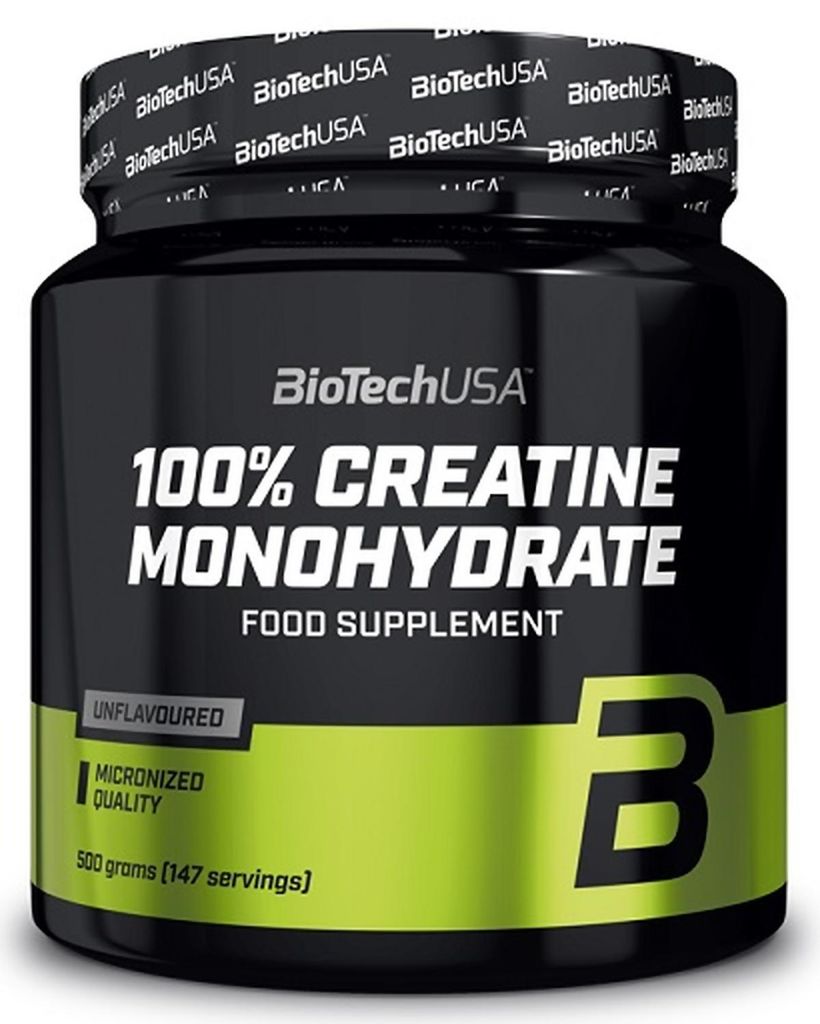 BioTech USA 100% Creatina monoidrato 500 g / Creatina Immagine del prodotto 