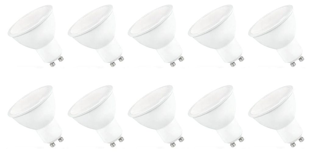 Spectrum GU10 LED Spot Lampe 6W 500lm 3000K Warmweiß 230V Produktbild 