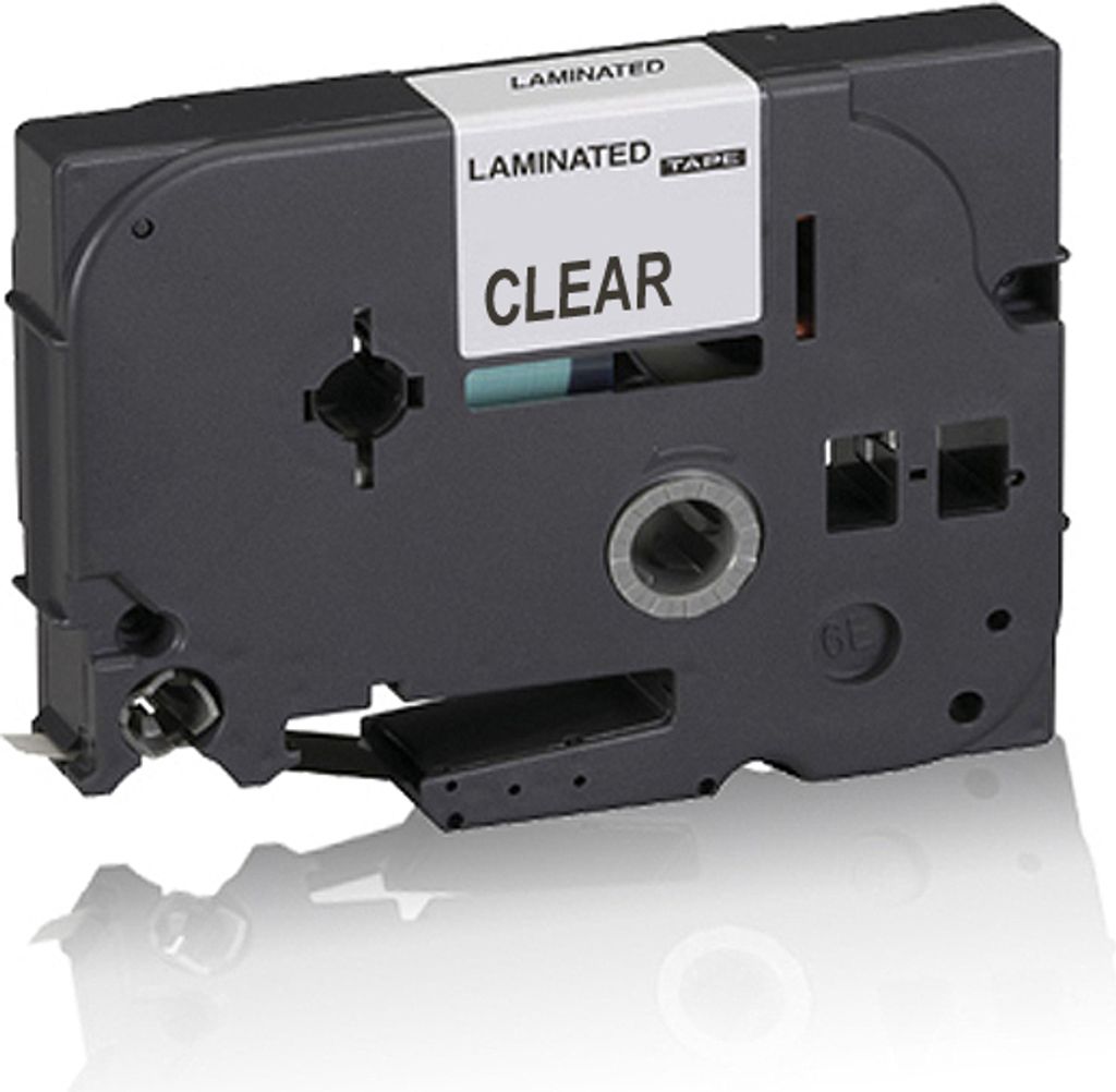 Print-Klex Schriftband kompatibel kompatibel mit Brother TZE121 P-Touch E100 P-Touch E100VP P-Touch E300VP P-Touch GL100 P-Touch GL1000 P-Touch GL2...