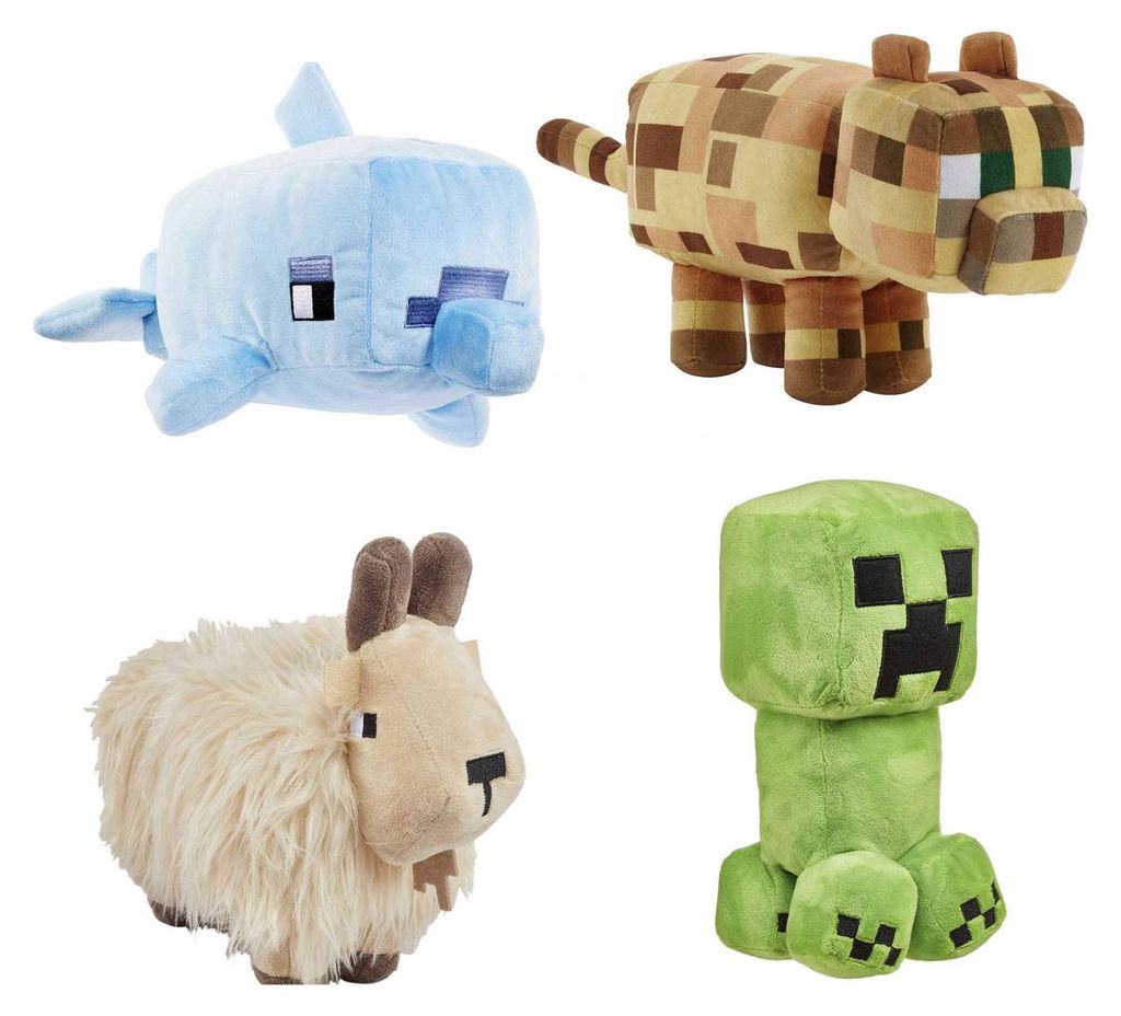 Peluche Minecraft Basic Assortiti Immagine del prodotto 
