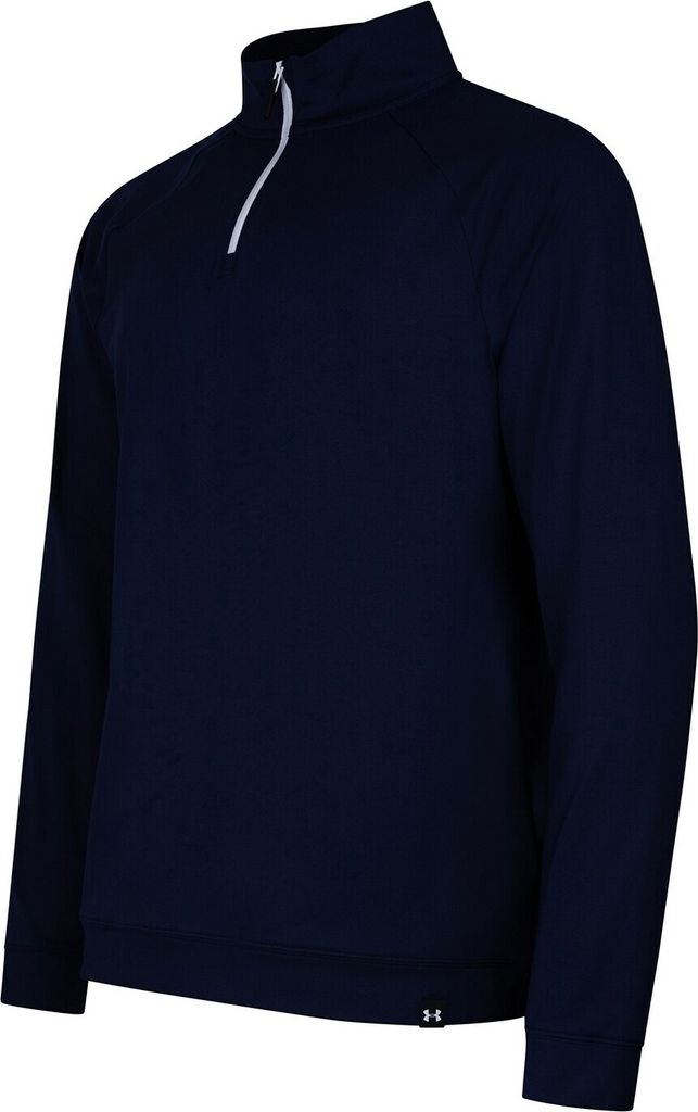 Under Armour - Fleece-Oberteil mit kurzem Reißverschluss für Herren RW9379 (S) (Mitternachtsblau)