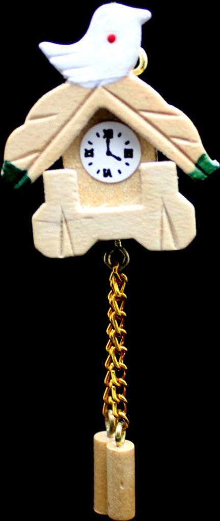 1 zu 12 Mini Kuckucksuhr als Miniatur Deko