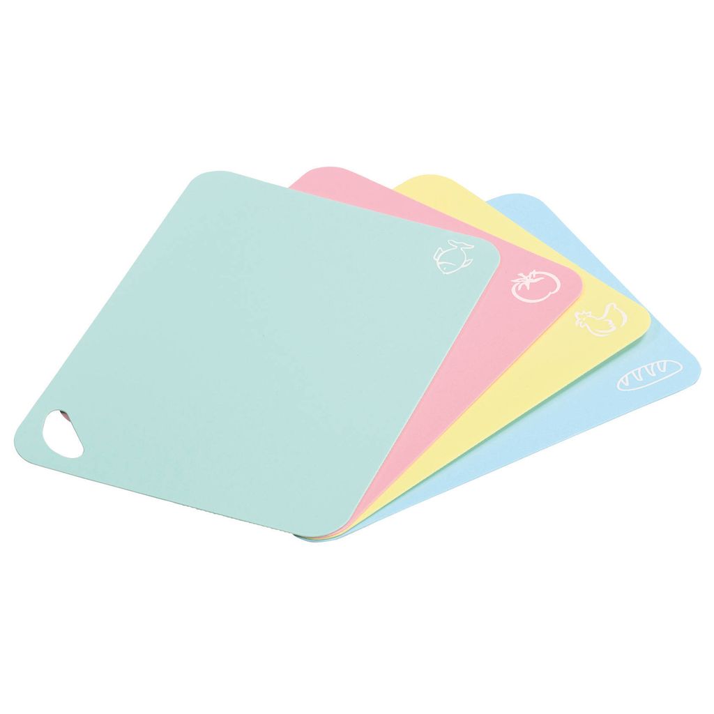 KESPER Prkénka Na Krájení 4 Ks 38 X 29 X 02 cm Plast Obrázek produktu 