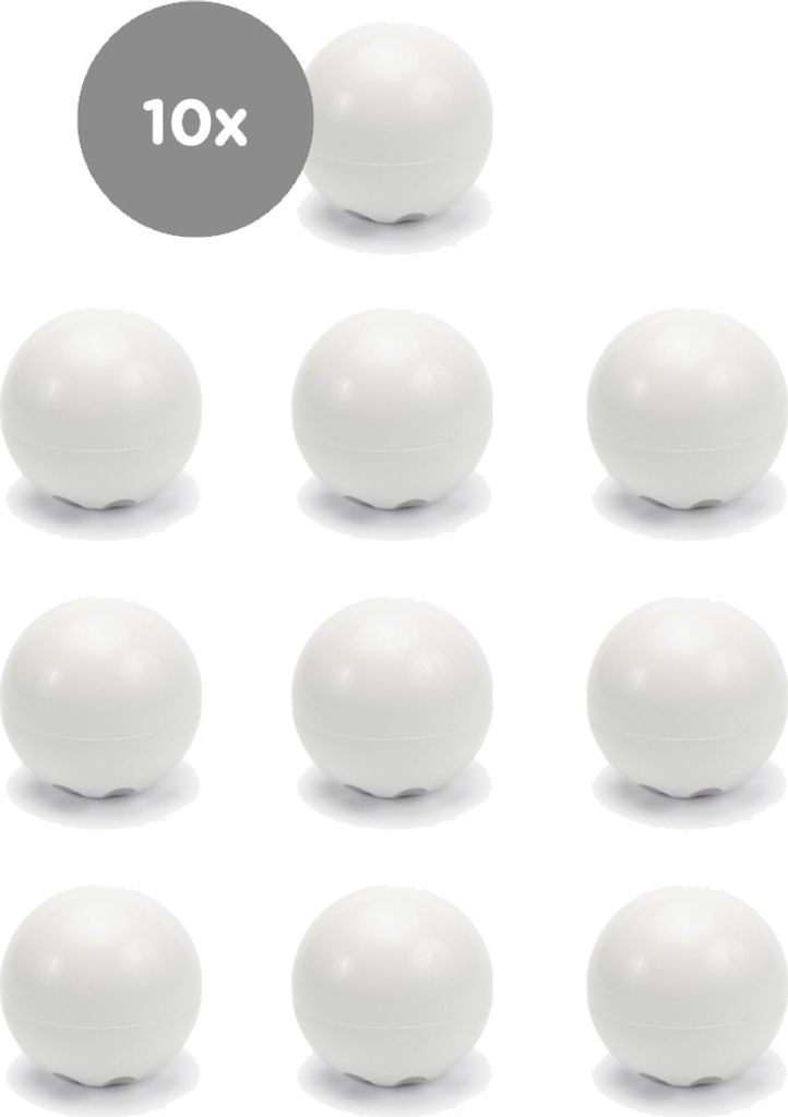 10x sossai Türstopper NTS6 | GLOBE | Weiß