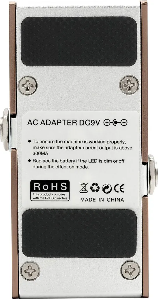 Mini Pédale Digital Delay True Bypass IRIN EF-08 pour Guitare Café