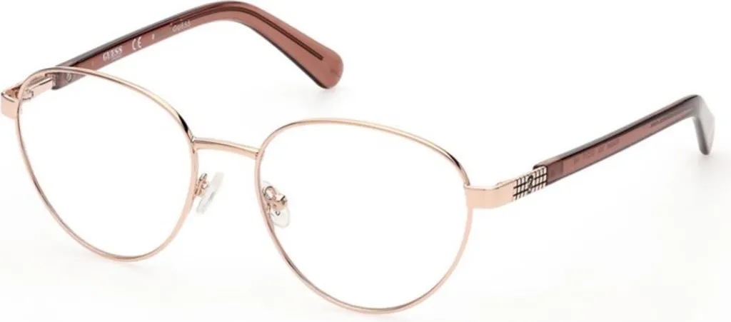 Lunettes de vue Guess GU 8246 028 monture optique dorée pour homme
