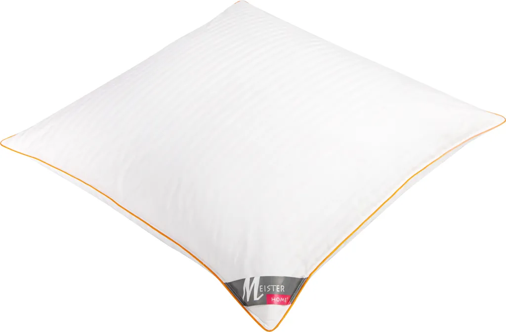 Oreiller 80x80 cm pour Dormir sur le Côté - Confort Duvet Qualité Hôtelière