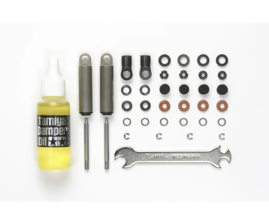 Amortisseurs à huile noirs pour camion Tamiya 1/14 suspension RC (2)