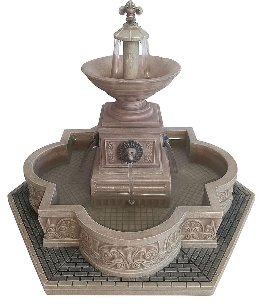 Kerstfiguur Modular plaza-fountain with 4.5v adaptor LEMAX Productafbeelding 