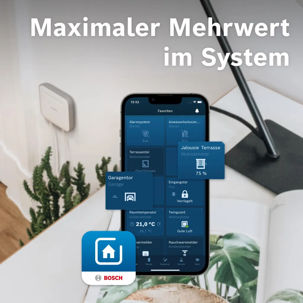 Interrupteur Encastrable Bosch Smart Home Format Compact en Pack de 4 - 10
