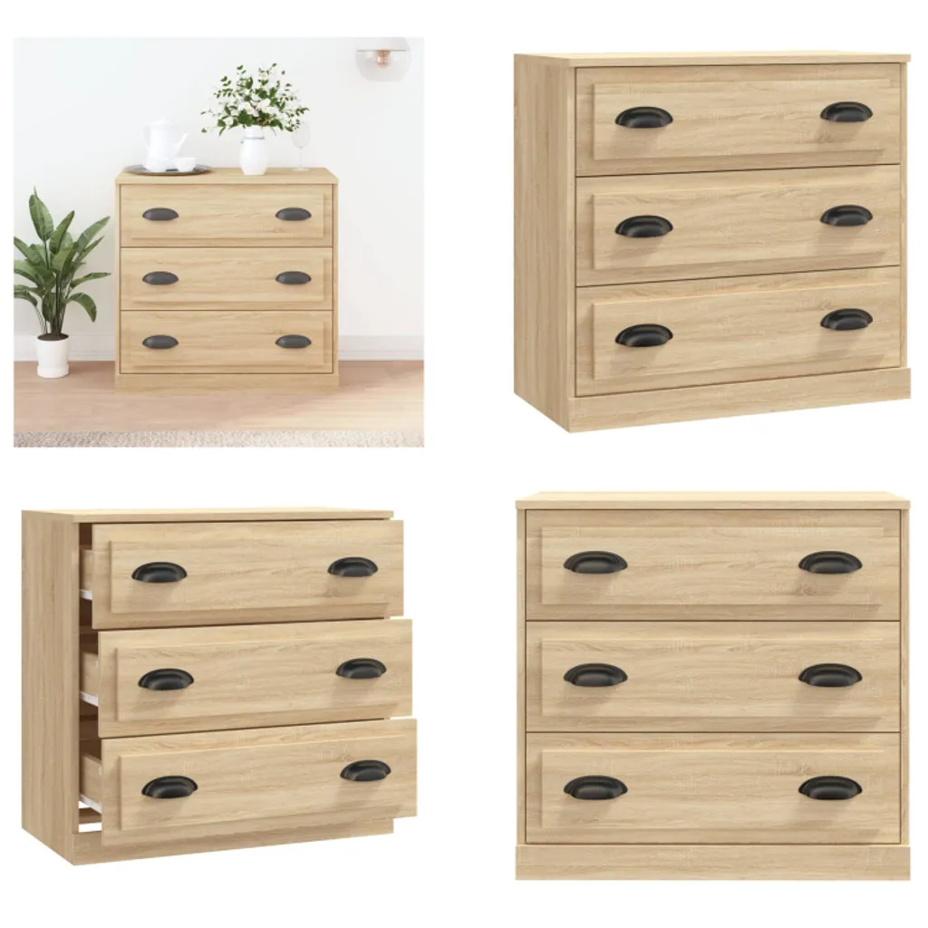 Armadio Portaoggetti Rovere Sonoma 70cm vidaXL - Credenza Elegante