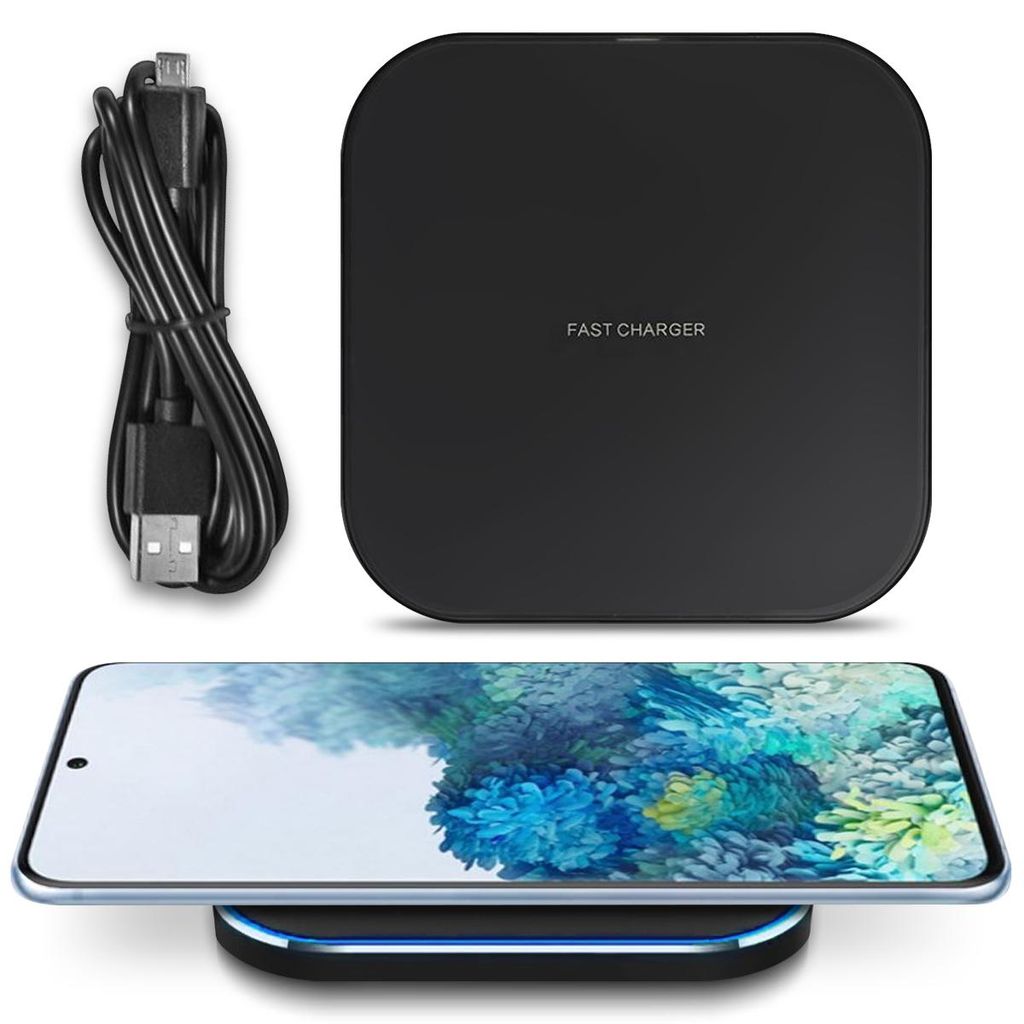 QI Kabellos Ladegerät 15W für Samsung Galaxy S25 S24 S23 Plus Ultra Ladegerät