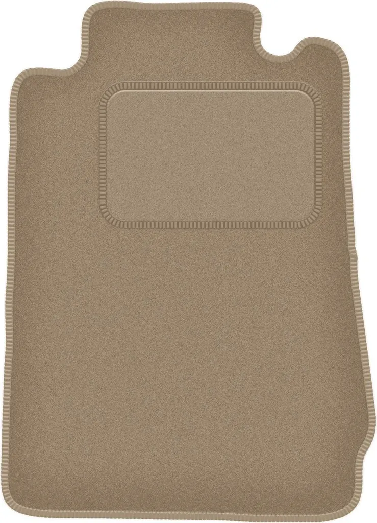 Tappeto Guida Mercedes SLK R170 (1996-2004) Velluto Beige + Clip