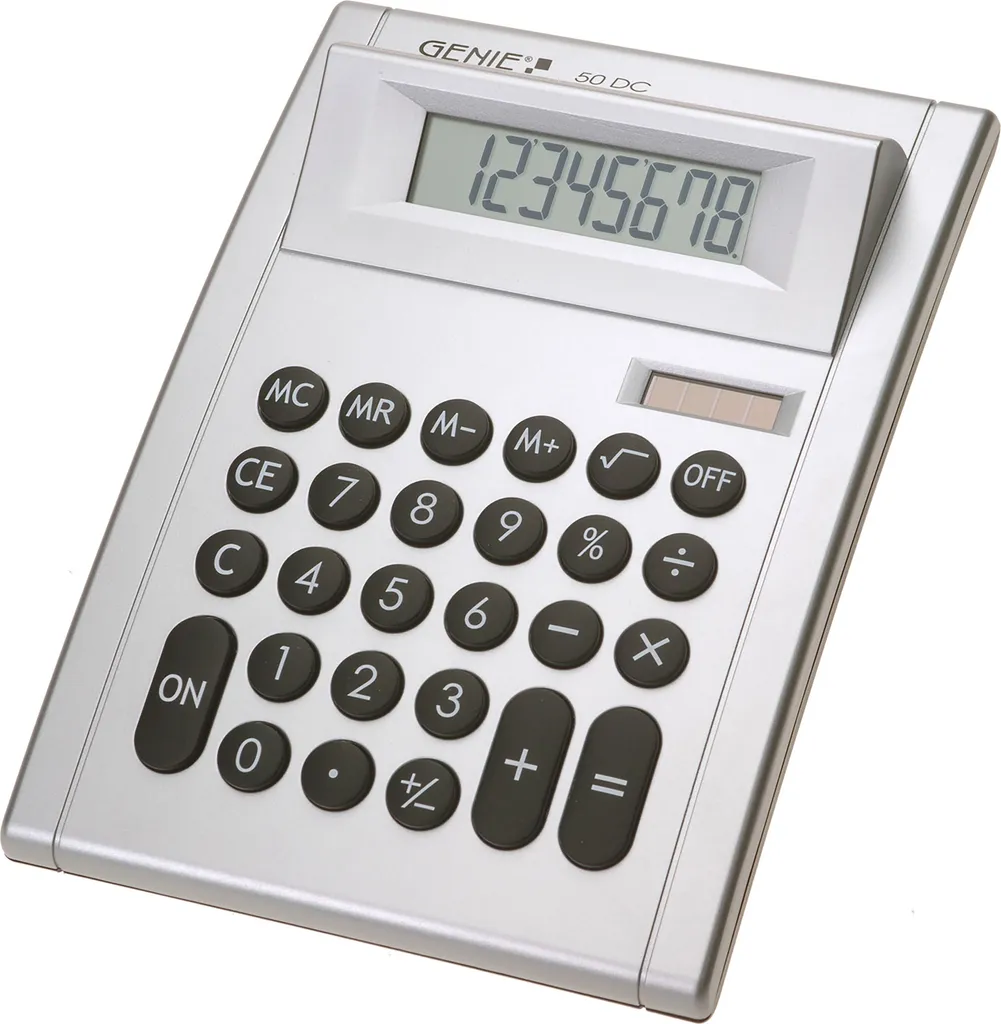 Genie 10932 Calcolatrice da tavolo GENIE 50DC
