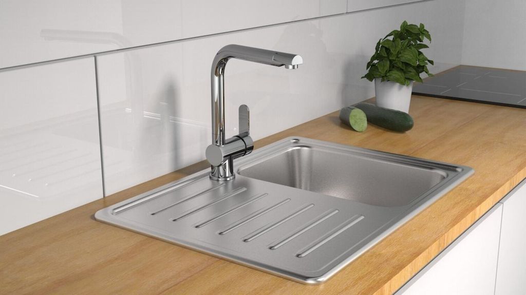 Dřezová baterie KIRCHHOFF HD RIO chrom Obrázek produktu 