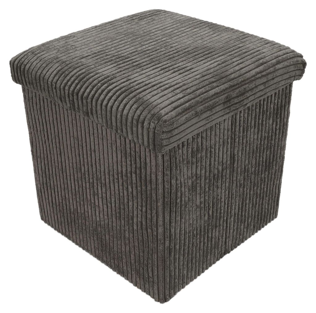 Manžetový taburet s úložným priestorom TOBO, 38 x 38 x 38 Obrázok produktu 