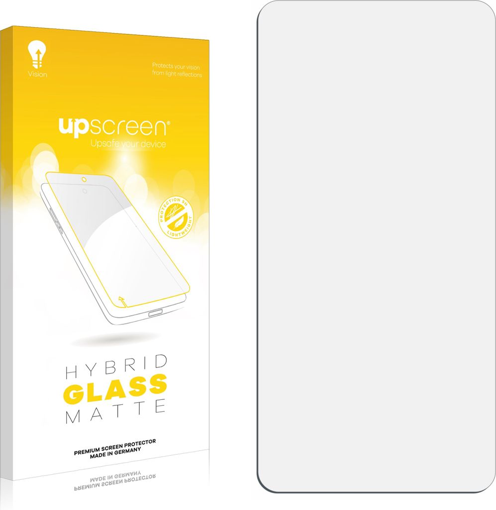 upscreen Entspiegelungs Schutzglas für Xiaomi Moaan InkPalm Mini Plus 2 Schutzfolie Panzer Folie Glas Display Schutz matt