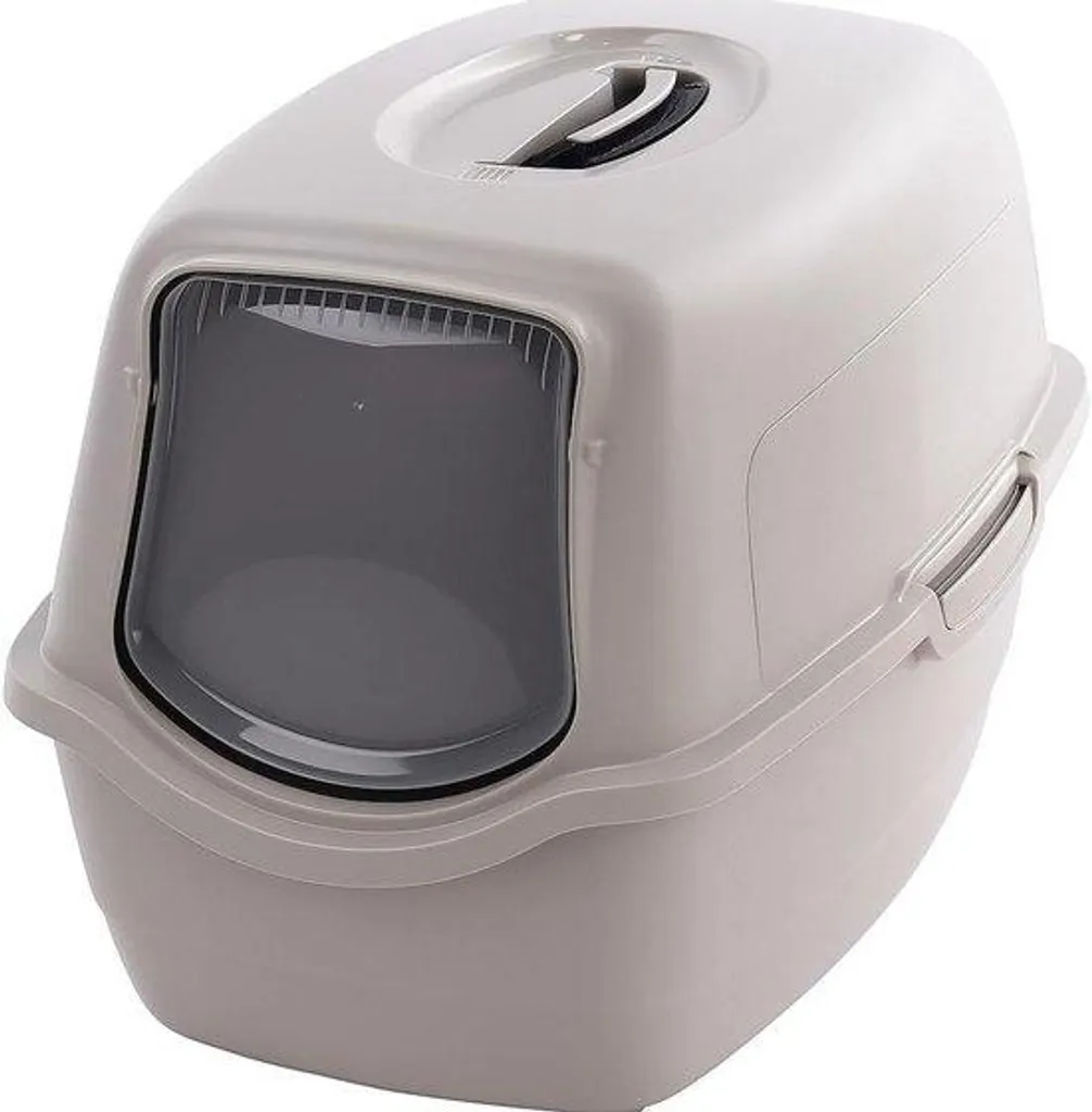 Toilettes grises pour petits espaces 39x56 cm avec filtration active