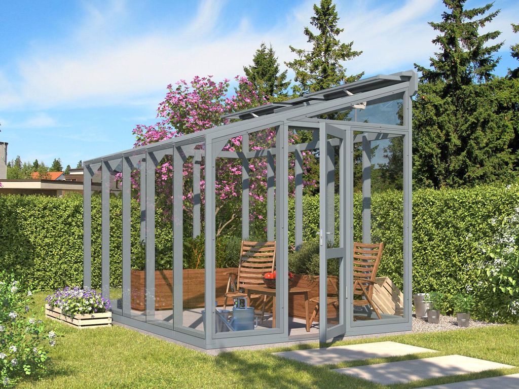 Fjordholz Premium Gewächshaus Modell Greenline Nr. ST-2