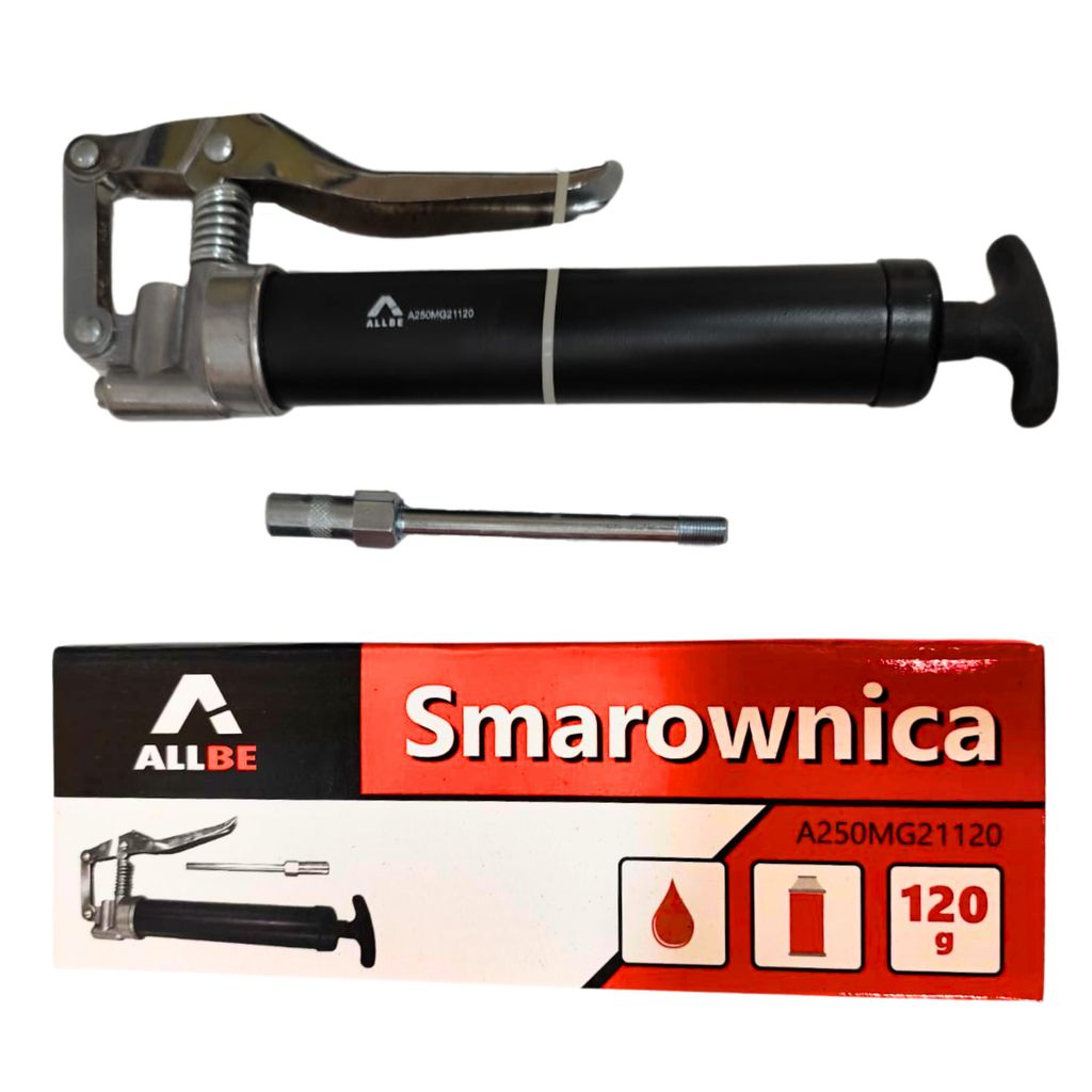 Hand-Fettpresse 120 g – Stahl, Pistolengriff, präzise Produktbild 
