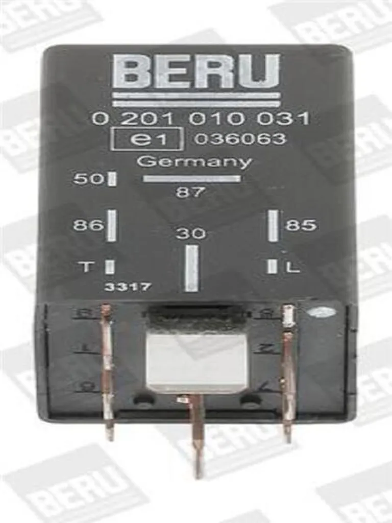 Relais de préchauffage bougies 12V haute précision - Réf 9640469680