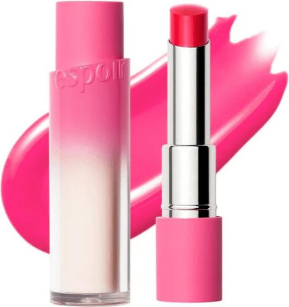 Espoir Nowear Lippenstift Balming Glow #04 Hey Bestie 3 g - feuchtigkeitsspendender rosa Lippenstift